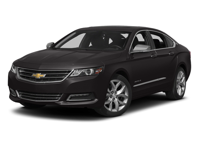 2014 Chevrolet Impala LT in Red Rock Metallic — front three-quarter view