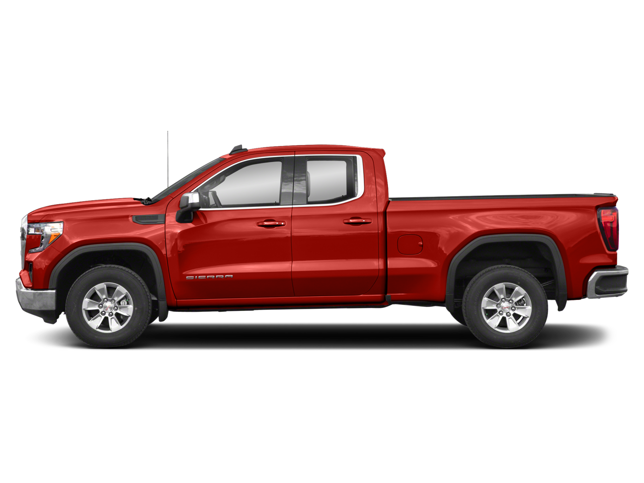 2021 GMC Sierra 1500 — rear three-quarter view