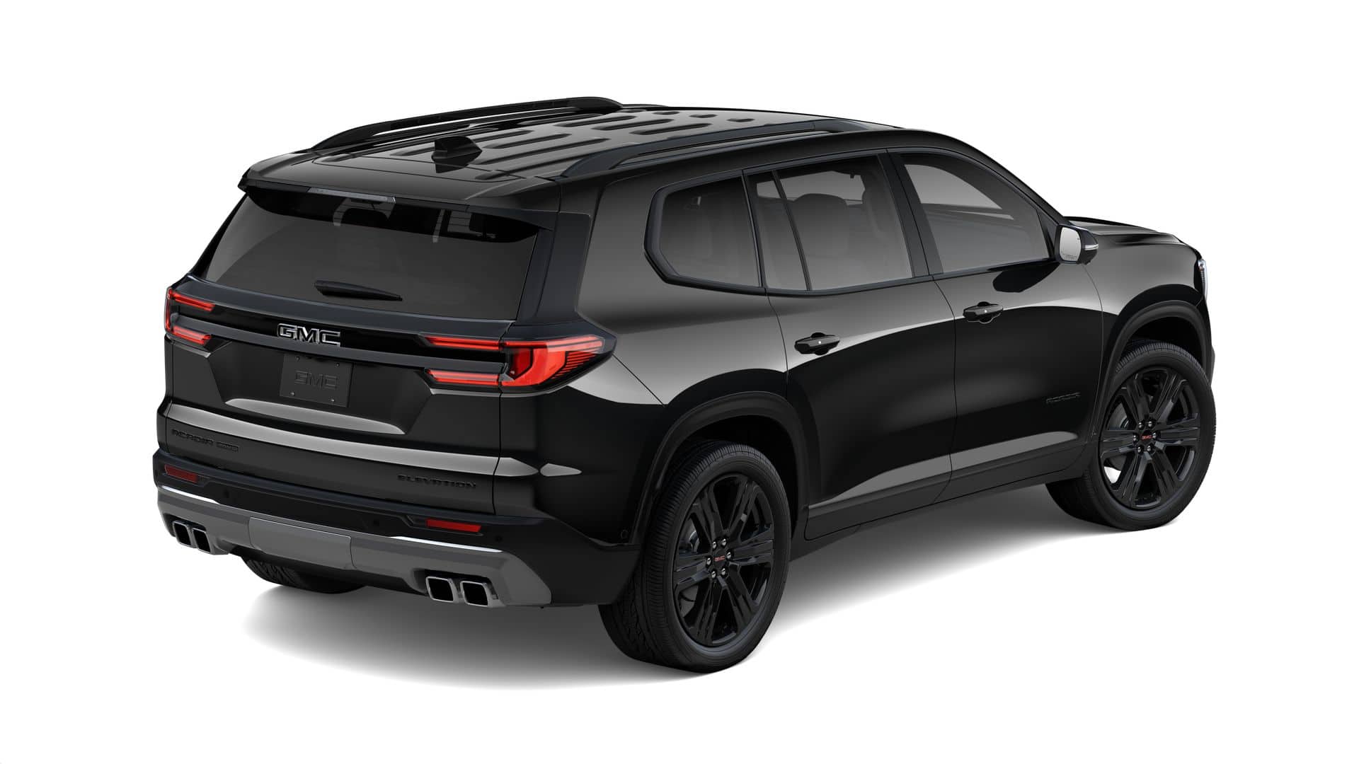 2026 GMC Acadia — rear three-quarter view