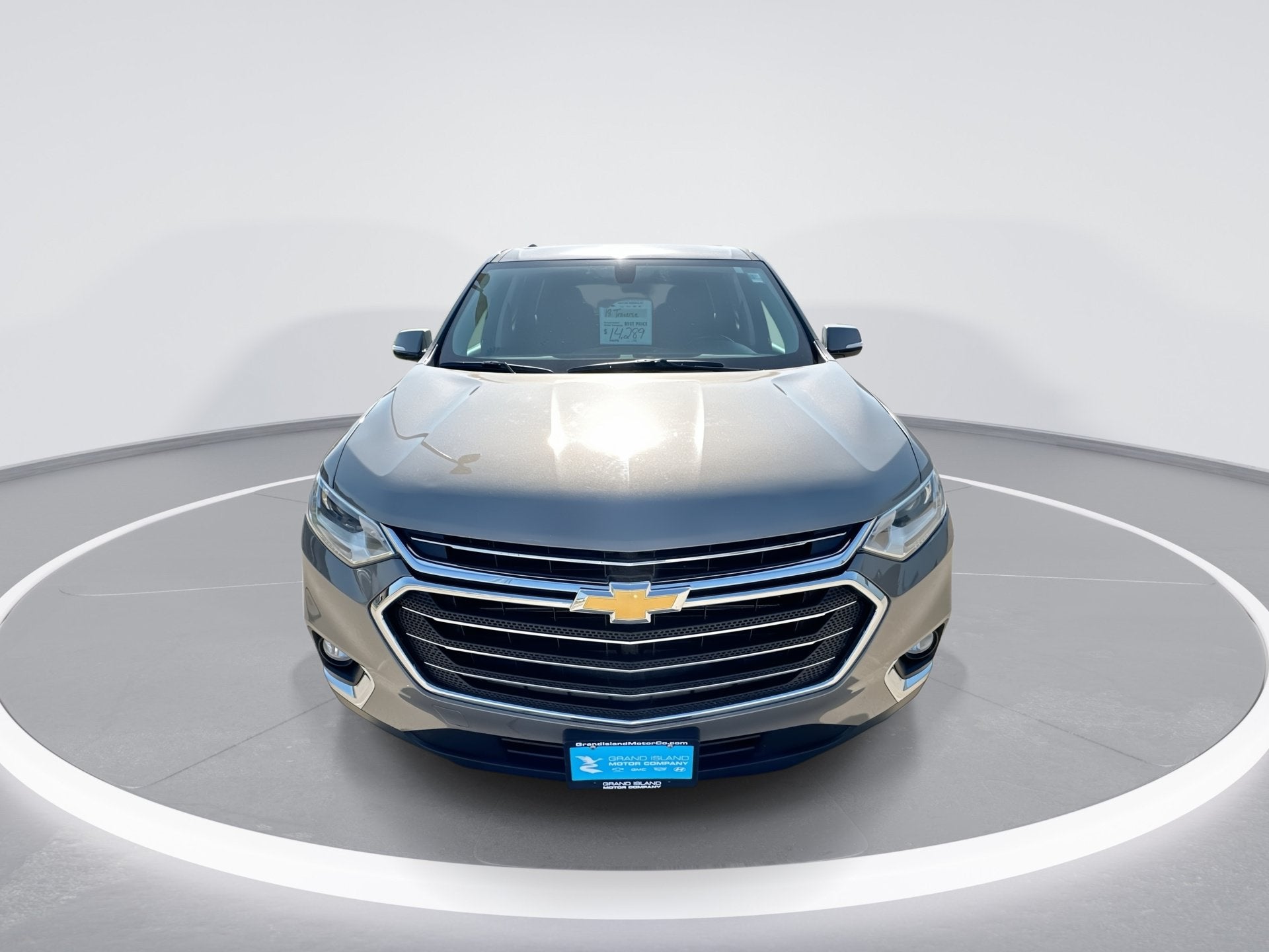 2018 Chevrolet Traverse — rear three-quarter view