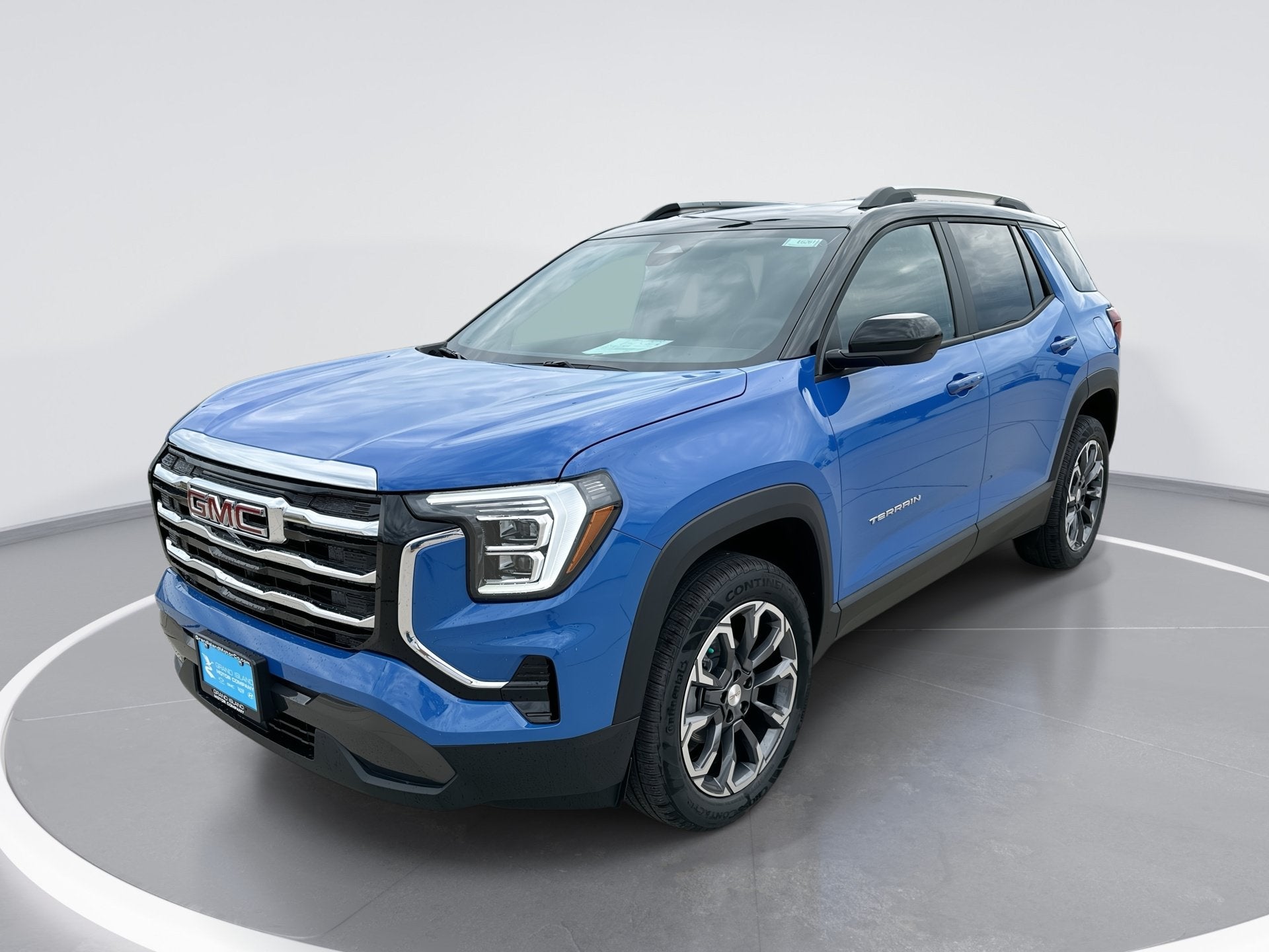 2026 GMC Terrain Elevation in Rapids Metallic — front three-quarter view