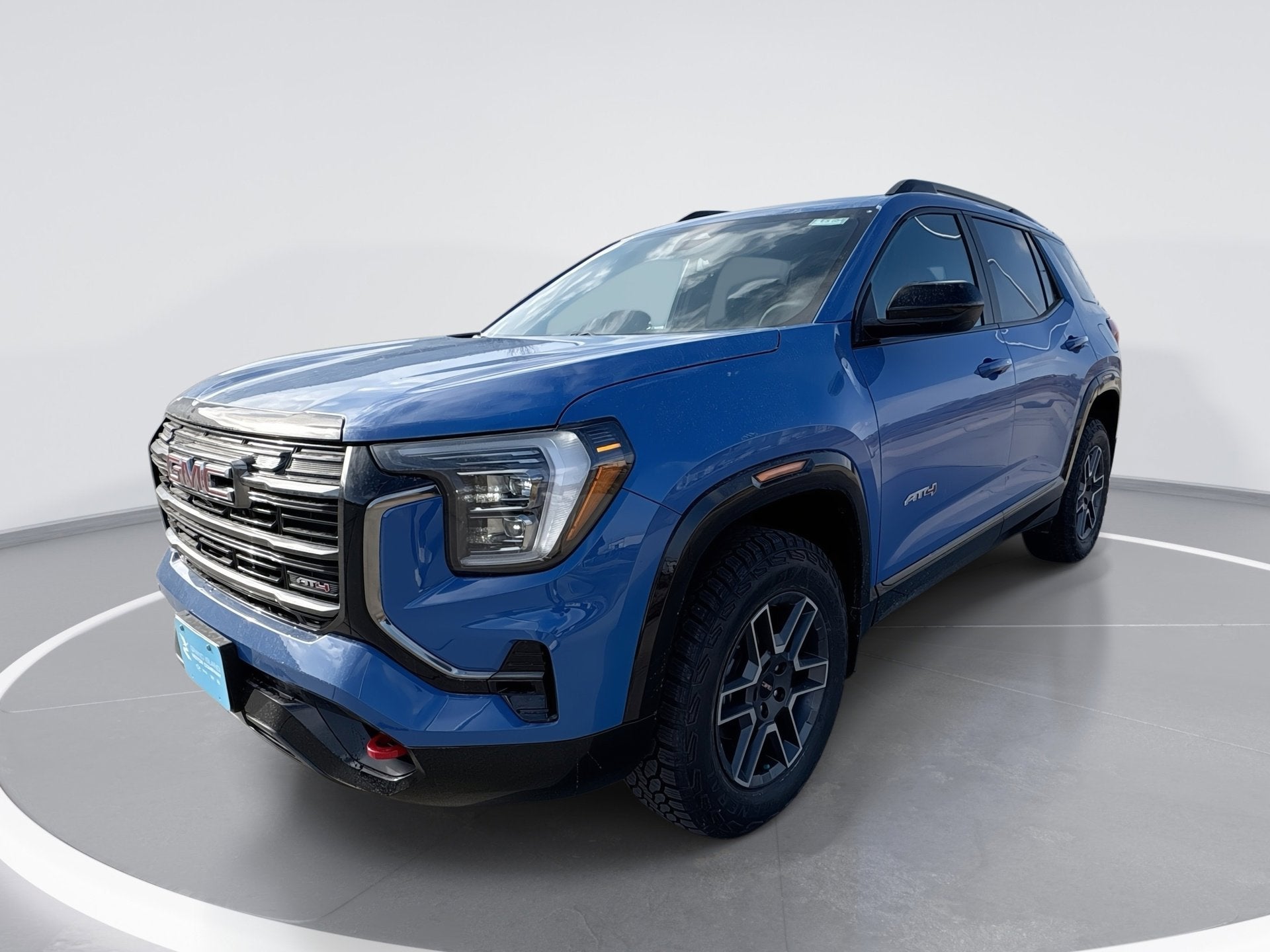 2026 GMC Terrain AT4 in Rapids Metallic — front three-quarter view